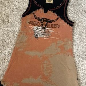 Skinny Minnie graphic tank top